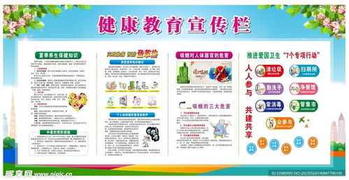 健康教育宣传设计图
