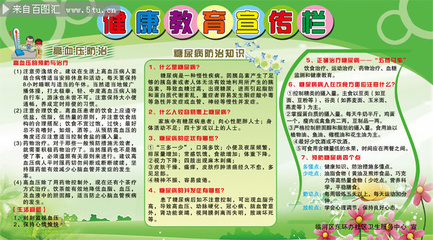 卫生所健康教育宣传栏